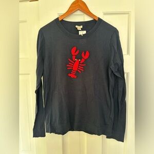 NWT JCrew Lobster Sweater